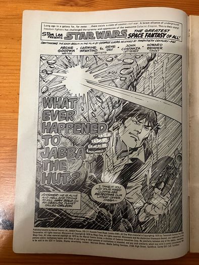 Comic: 'Star Wars Weekly' no. 64 / 1979