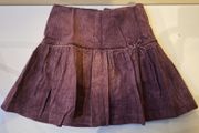 SALE!  Girls' Purple Corduroy Skirt