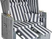 _Baltic Sea beach chair, 2-seater, 4-way adjustable backrest