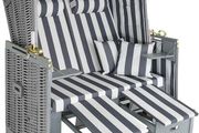 _Baltic Sea beach chair, 2-seater, 4-way adjustable backrest