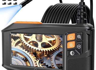 Endoscope Camera with Light, 1080P HD Inspection Camera, Borescope Camera with Light, IP67 Waterproof Camera, 16.5ft Flexible Endoscope Camera
