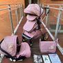 Brand new baby travel system Pink & flowers baby pink Image 10