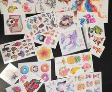 Temporary Tattoo Party Pack - 50 Sheets