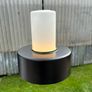 Rare vintage run of 2 Danish suspended pendant lights by Fog & Morup. Image 3