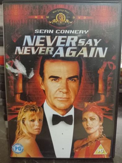 Never Say Never Again DVD Rare Unofficial James Bond Movie Sean Connery