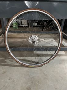 27 Inch Bicycle Wheel with Built in Dynamo