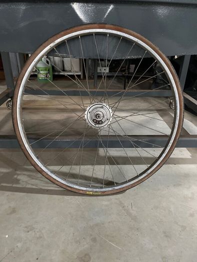 27 Inch Bicycle Wheel with Built in Dynamo