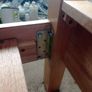 king bed frame light oak Image 3