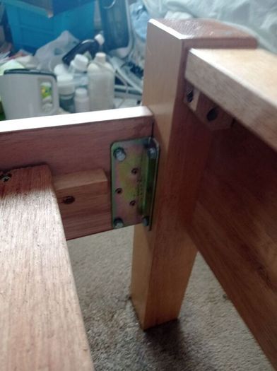 king bed frame light oak
