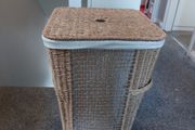XL Seagrass storage basket lined