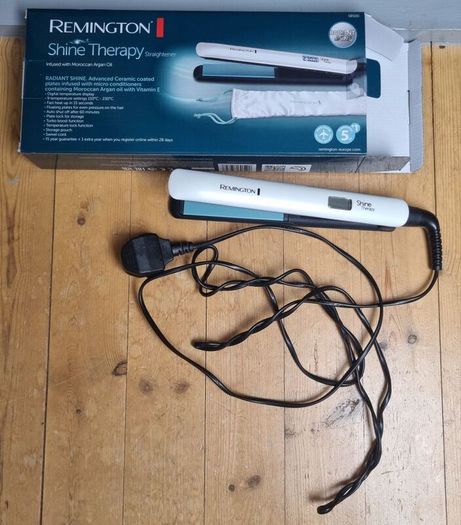 Remington Shine Therapy, hair straightener