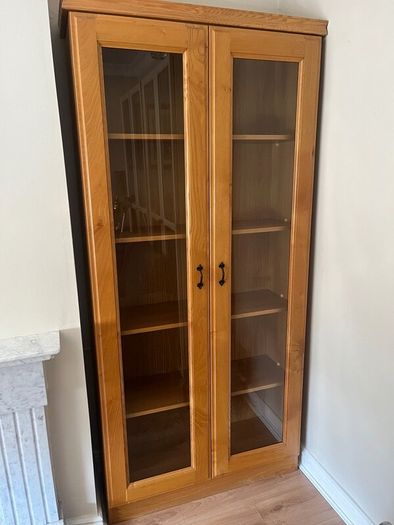 Oak Display Cabinet