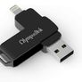 OlympusDisk, Apollo, 32GB, transfer thumb drive, rose gold Image 5