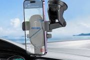 Car Phone Holder One-Button Central Console - Borofone BH93