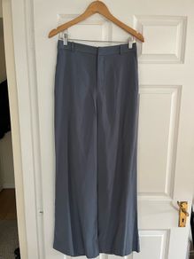 H&M place blue trousers