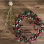 Christmas tree topper & wreath. Image 2