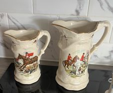 Two " The Hunt" jugs