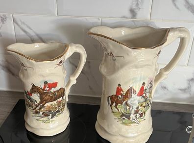 Two " The Hunt" jugs
