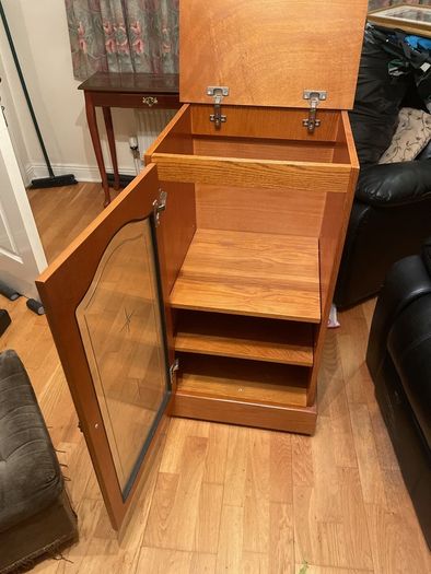 glass cabinet