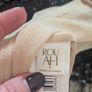 Black mesh linen event dress Image 4