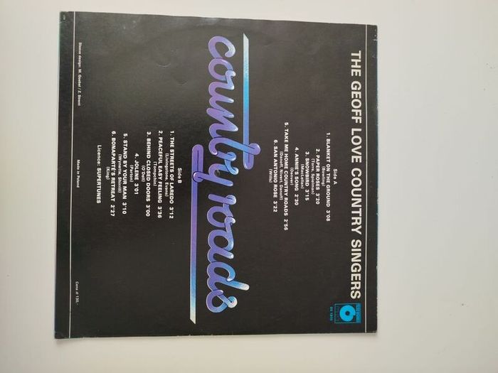 Country Road. vinyl
