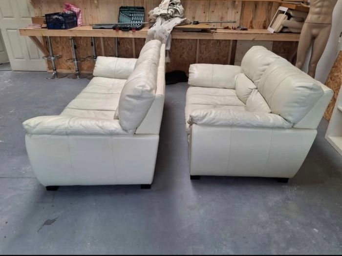 Leather Sofas 3 & 2