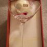 Duiske Crystal Candle and Holder Image 3