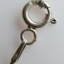Vintage 925 Sterling Silver heart pendant necklace, length 16" - 2.0g Image 7