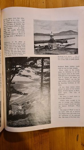 1966 See Ireland Adevrtising Tourist Book. The Scenic, Cultural And History. First Edition. Large Volume Book In Very Good Condition.