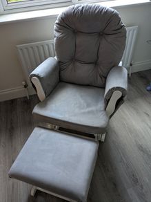 Babylo Brompton Glider & Footstool Chair
