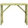 Bar Table 130x60x110 cm Impregnated Pinewood Image 2
