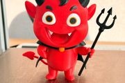 desk decor - Little devil