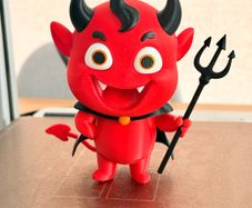 desk decor - Little devil
