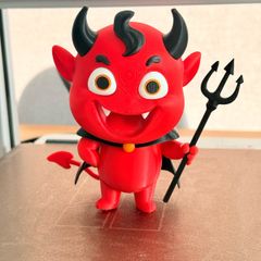 desk decor - Little devil