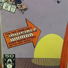 What The..?! #13 1st Marvel Joe Quesada Published Art