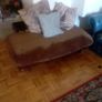 Large ottoman foot stool Image 2