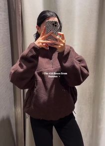 ladies half zip fleece brand new with a tag S