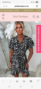 new pink boutique dress