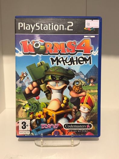 Worms 4 Mayhem Ps2