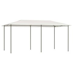 Gazebo 3x6x2.6 m Cream 160 g/sq. m