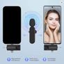 VBVC 3-in-1 Wireless Lavalier Microphone - USB-C / Lightning / 3.5mm for iPhone, Android & Camera - 08312 Image 2