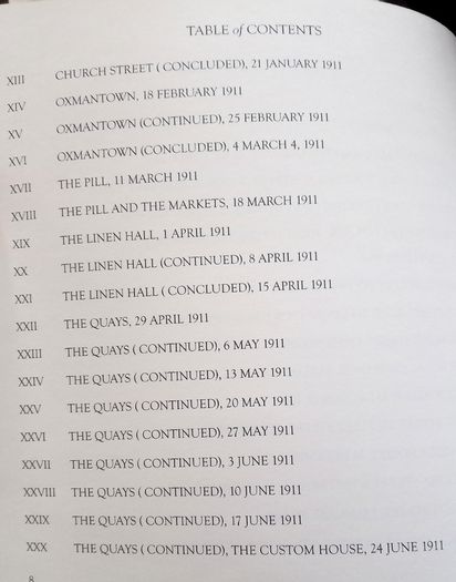 Streets of Dublin 1910 1911 Book