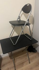 foldable table and chair