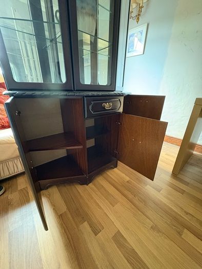 Mahogany drinks cabinet