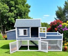 Large Chicken Coop 6-8 Birds