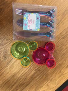 Disney bowls and cutlery