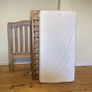 Brown Wooden Baby Cot + Mattress | Great Condition Image 4