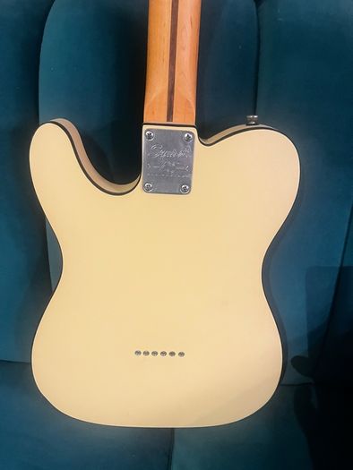 Fender Squier 40th Anniversary Telecaster, Vintage Edition in the Satin Vintage Blonde finish
