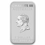 2026 Australia 1 Dollar 1 oz Silver Bullion Bar - RECTANGLE Lunar III Year of the Horse BU Image 2