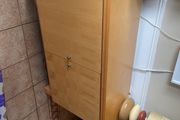 Light Birch Effect Sideboard Cupboard, Wide Hall/Dining Storage Unit